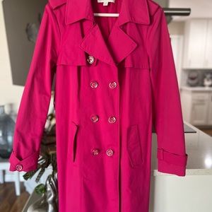 Pink Trench Coat - stylish, professional, sharp
